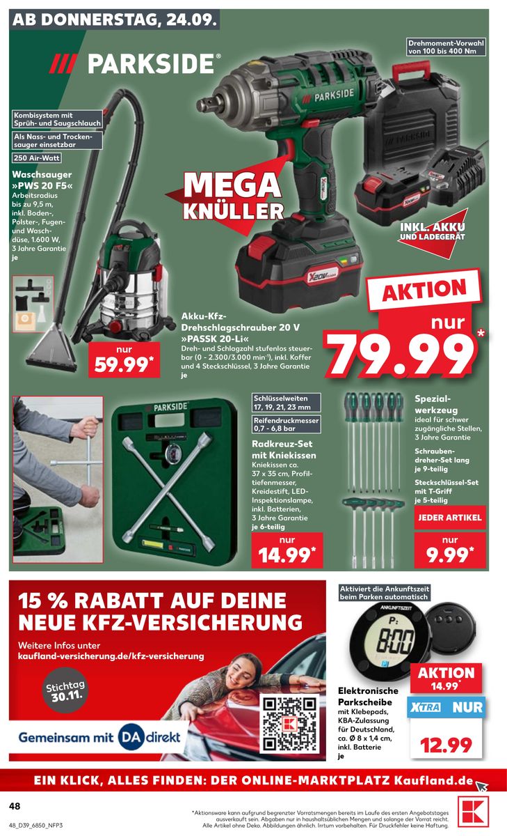 Kaufland catalog page 48 — 2026-09-24 to 2026-09-30