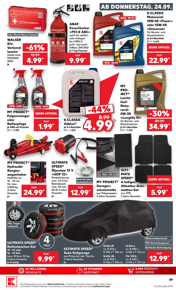 Kaufland catalog page 49 — 2026-09-24 to 2026-09-30