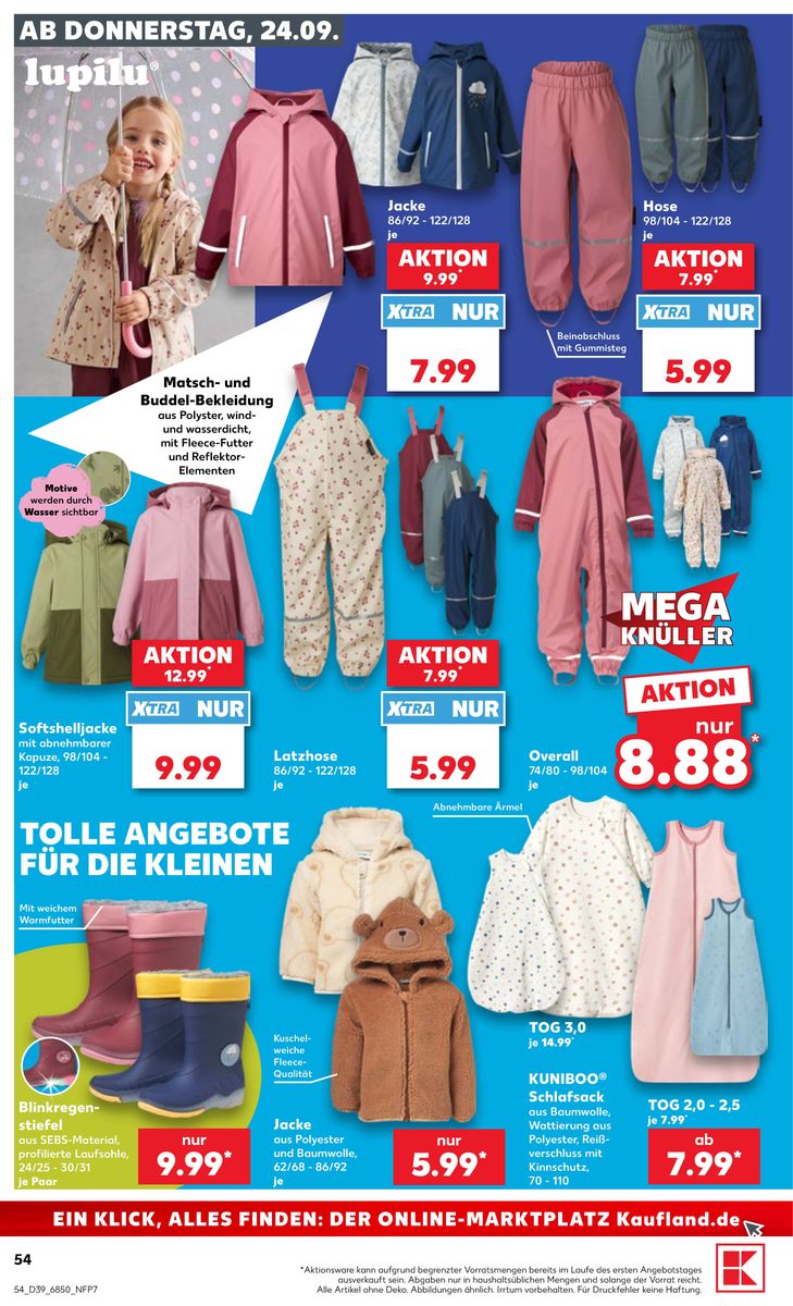 Kaufland catalog page 54 — 2026-09-24 to 2026-09-30