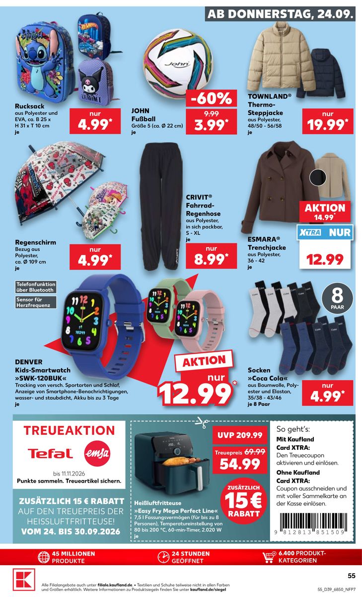 Kaufland catalog page 55 — 2026-09-24 to 2026-09-30
