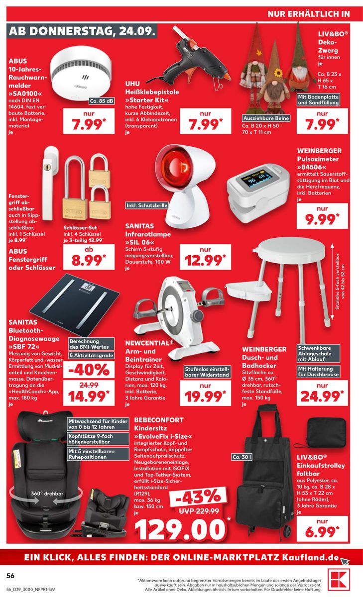 Kaufland catalog page 56 — 2026-09-24 to 2026-09-30