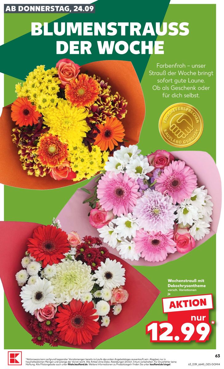 Kaufland catalog page 63 — 2026-09-24 to 2026-09-30