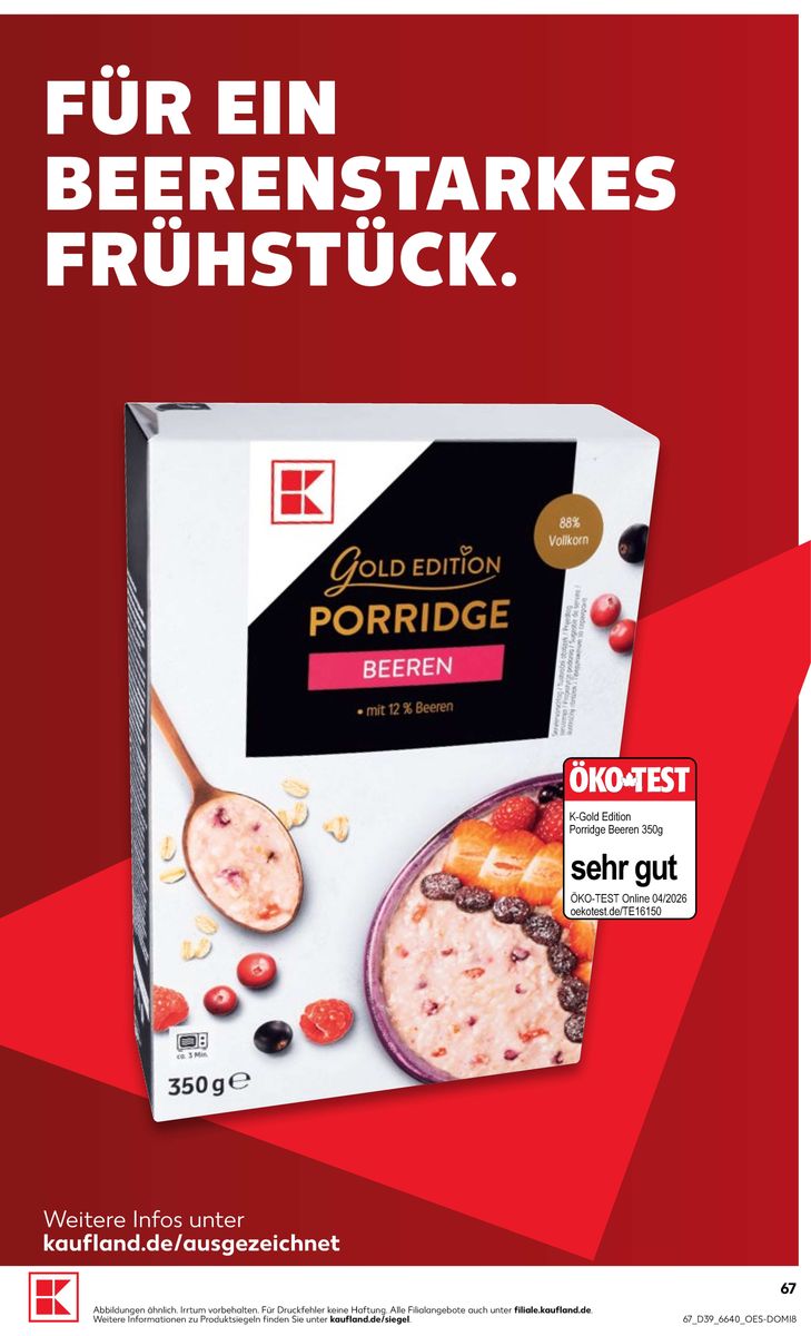 Kaufland catalog page 67 — 2026-09-24 to 2026-09-30