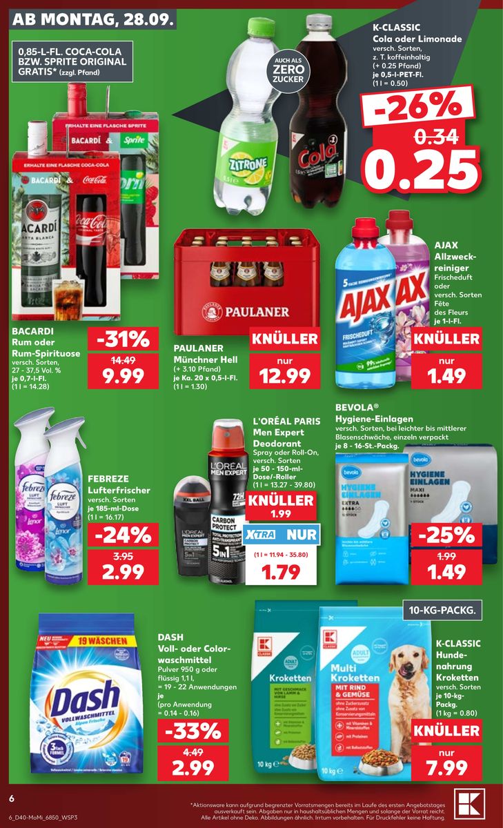 Kaufland catalog page 10 — 2026-09-28 to 2026-09-30