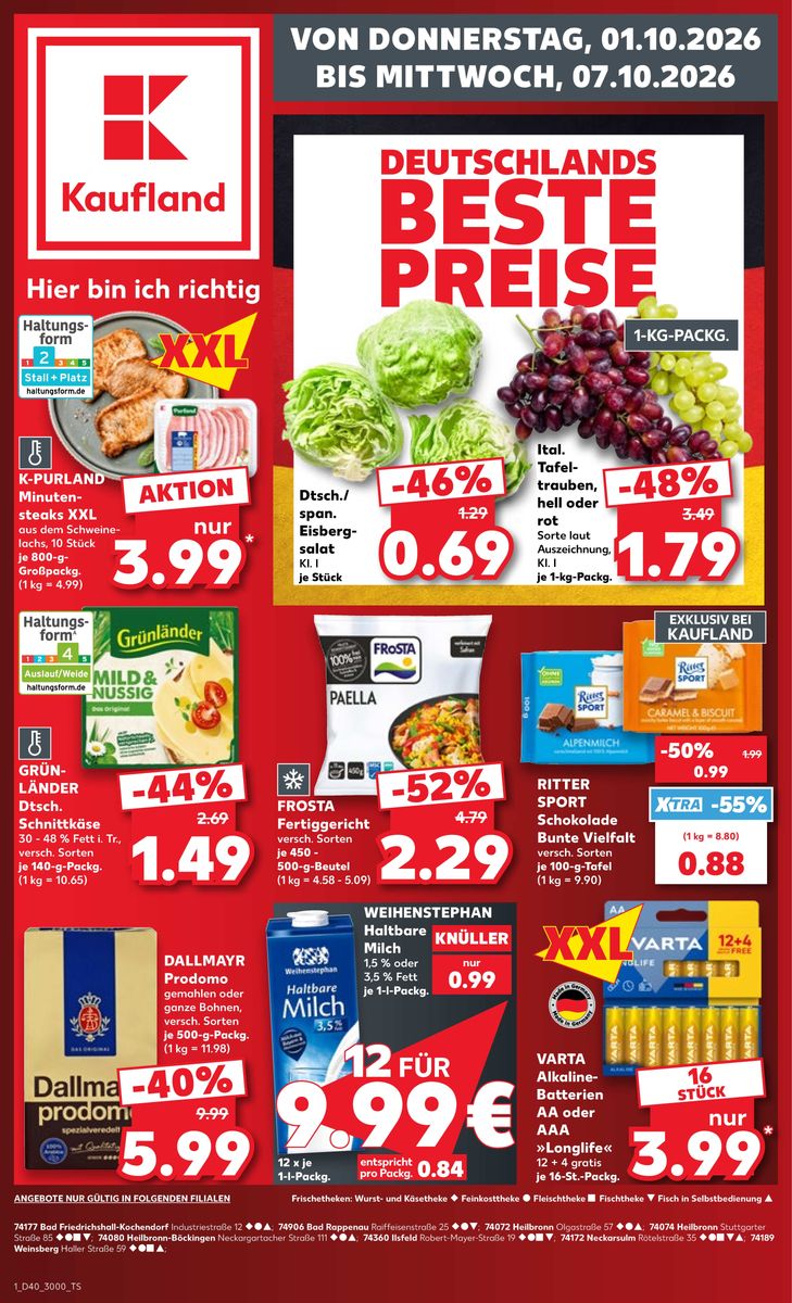Kaufland catalog cover
