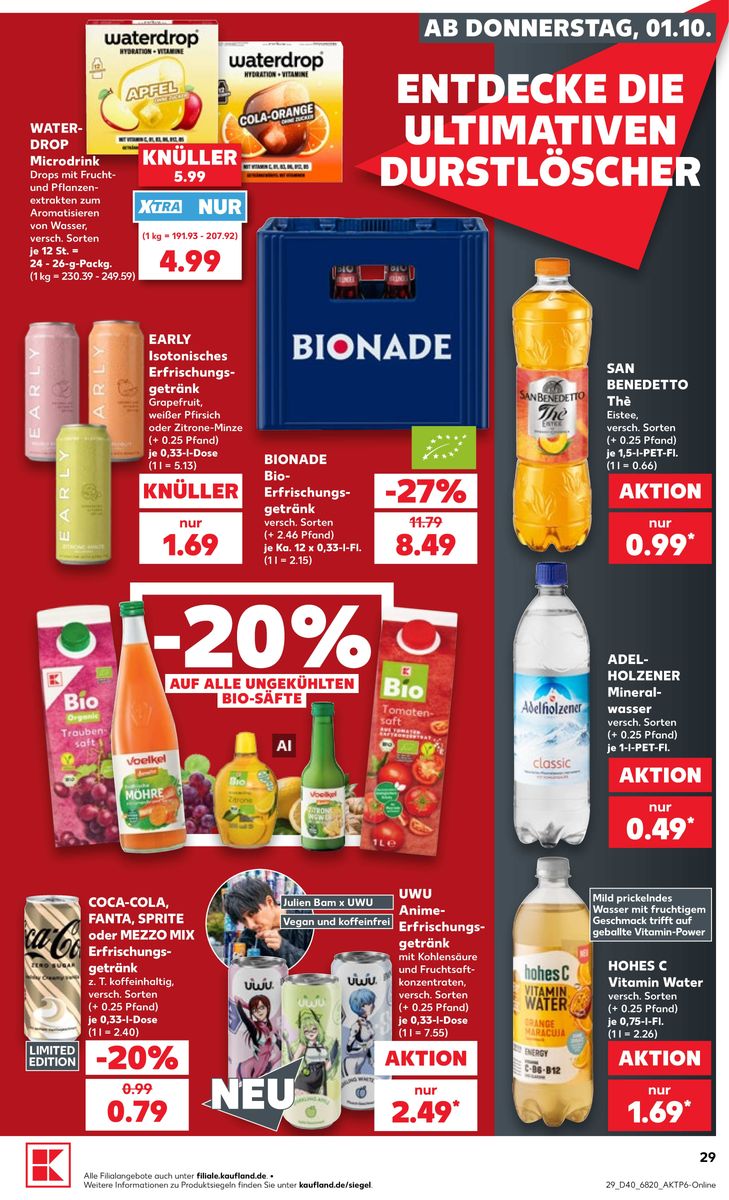 Kaufland catalog page 33 — 2026-10-01 to 2026-10-07