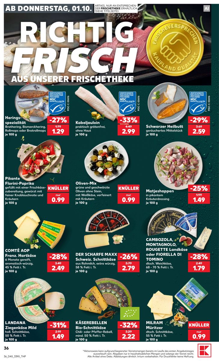 Kaufland catalog page 40 — 2026-10-01 to 2026-10-07