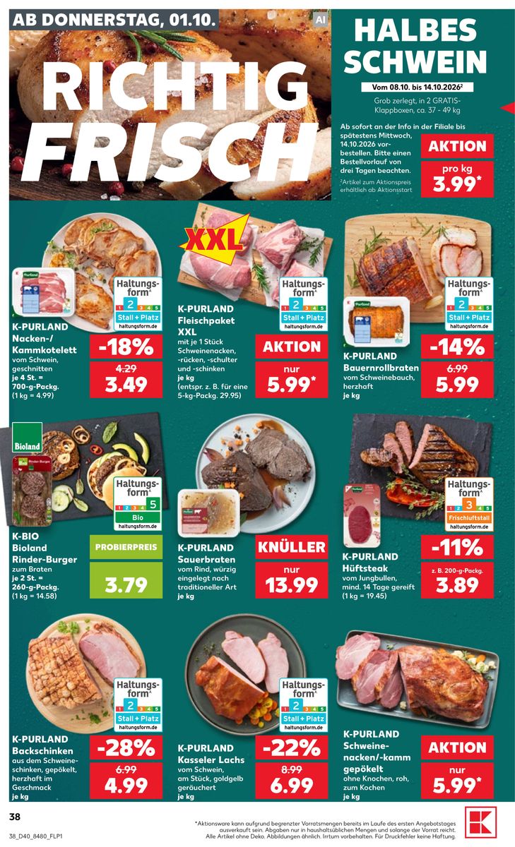 Kaufland catalog page 42 — 2026-10-01 to 2026-10-07