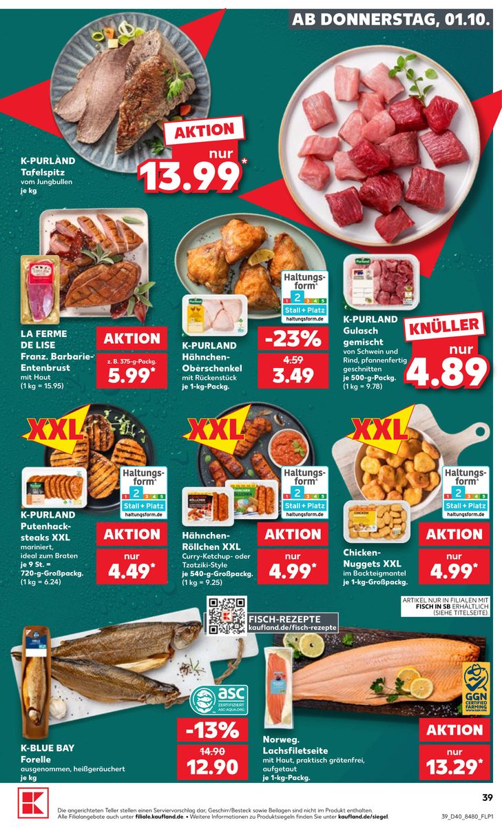 Kaufland catalog page 43 — 2026-10-01 to 2026-10-07