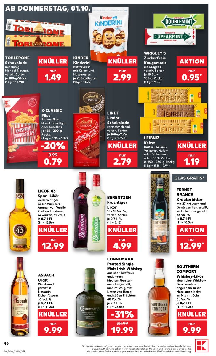Kaufland catalog page 50 — 2026-10-01 to 2026-10-07