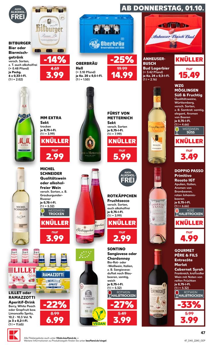 Kaufland catalog page 51 — 2026-10-01 to 2026-10-07