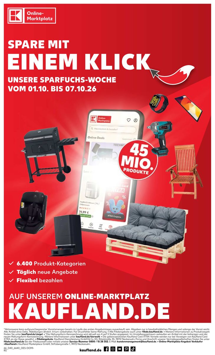 Kaufland catalog page 70 — 2026-10-01 to 2026-10-07