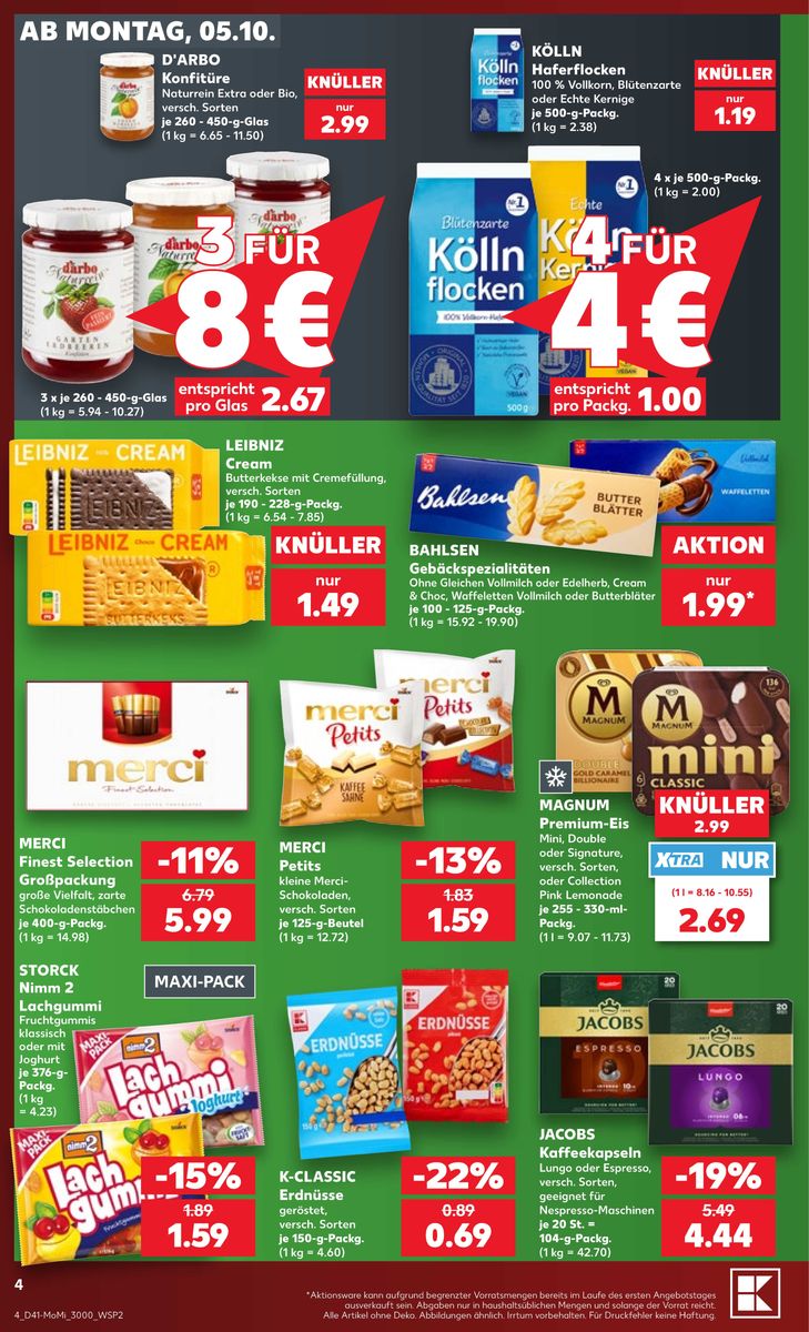 Kaufland catalog page 4 — 2026-10-05 to 2026-10-07