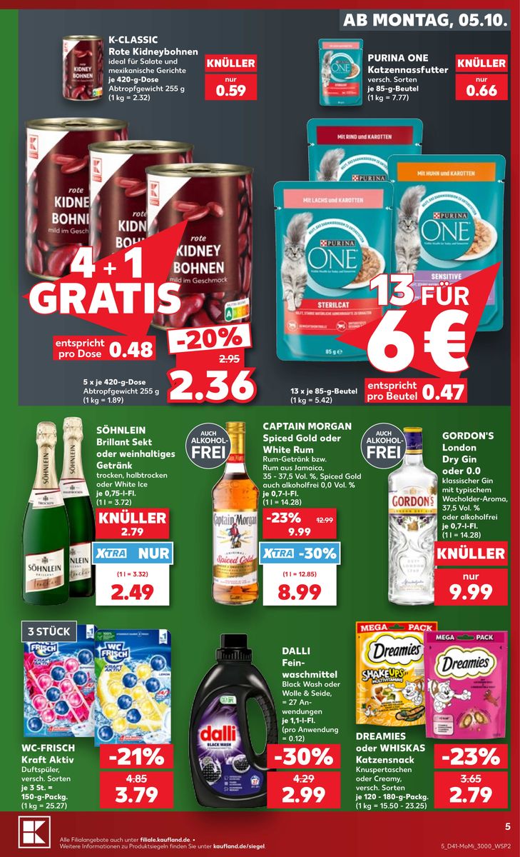 Kaufland catalog page 5 — 2026-10-05 to 2026-10-07