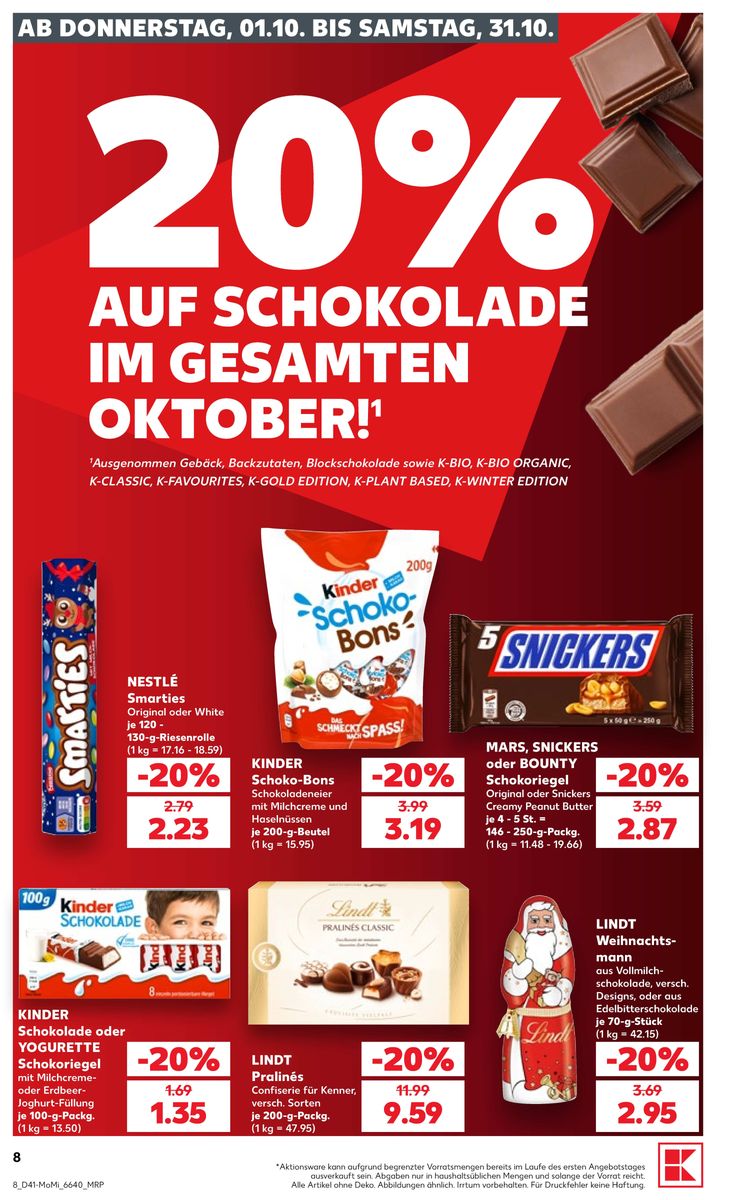 Kaufland catalog page 8 — 2026-10-05 to 2026-10-07