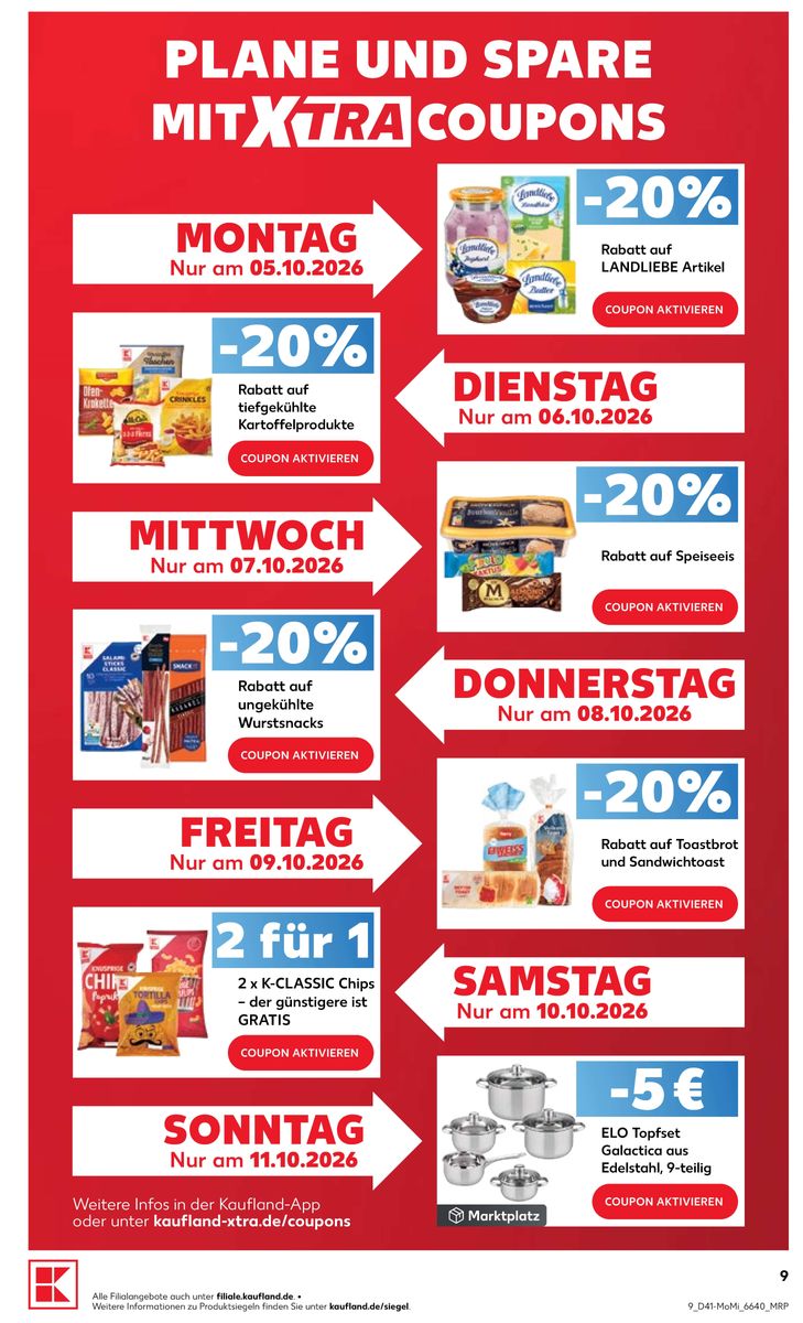 Kaufland catalog page 9 — 2026-10-05 to 2026-10-07