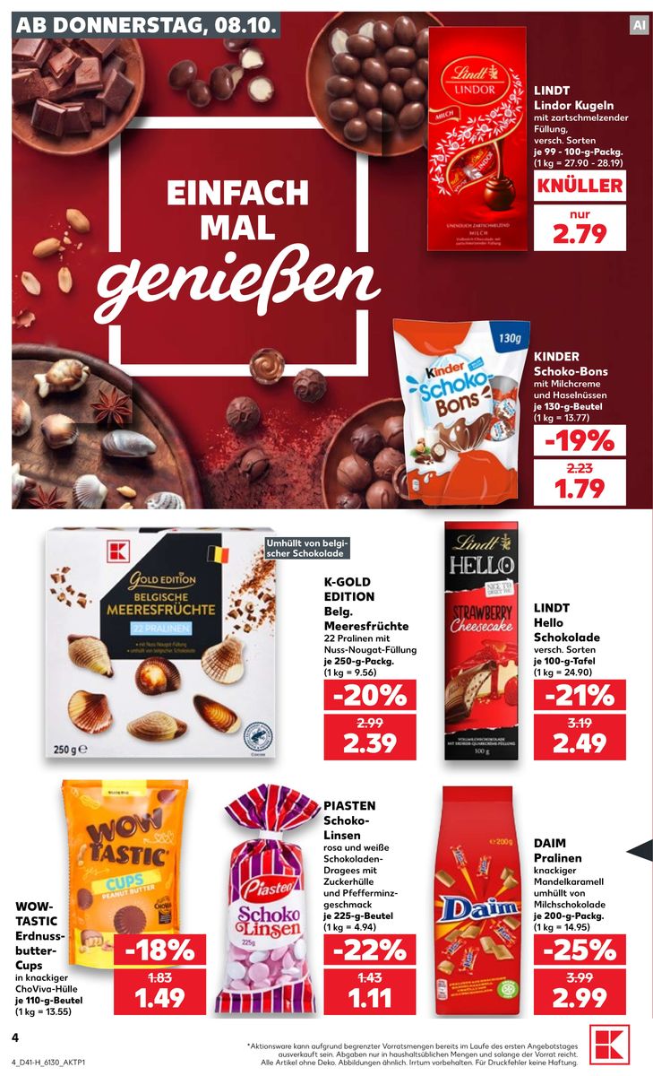 Kaufland catalog page 4 — 2026-10-08 to 2026-10-14