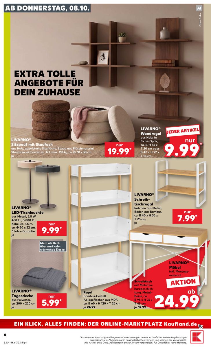 Kaufland catalog page 6 — 2026-10-08 to 2026-10-14