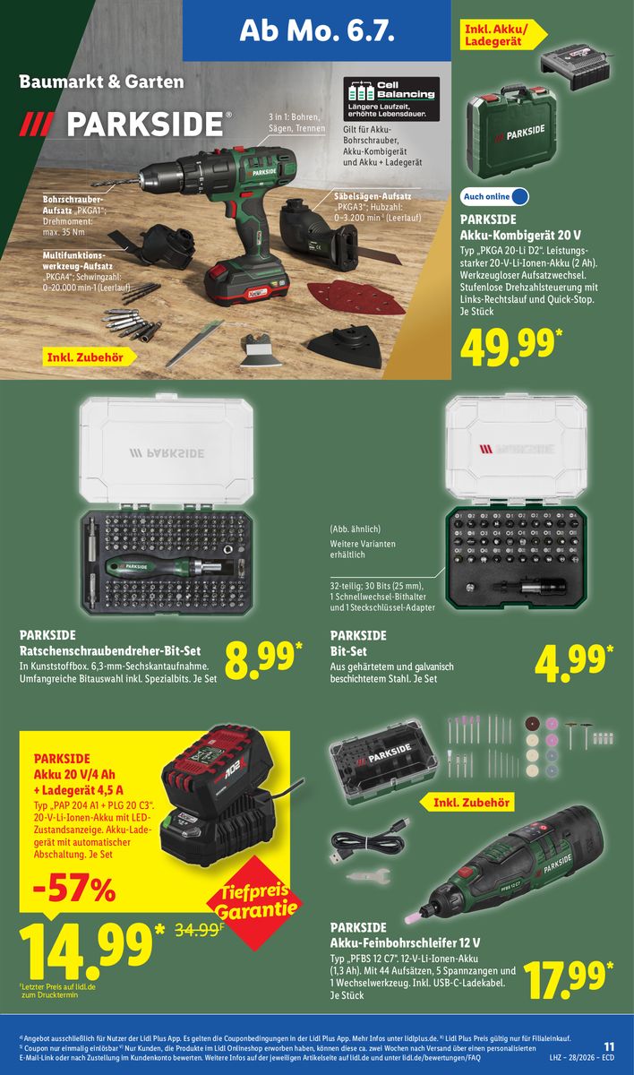 Lidl catalog page 7 — 2026-07-06 to 2026-07-11