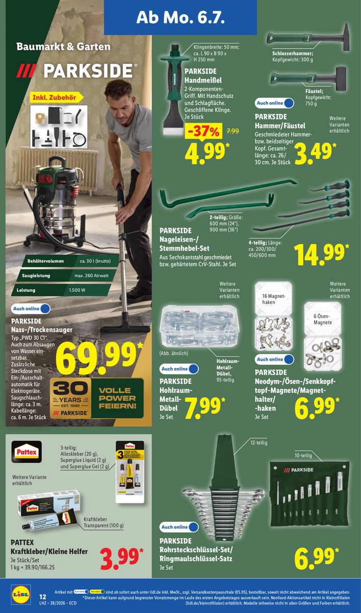 Lidl catalog page 8 — 2026-07-06 to 2026-07-11
