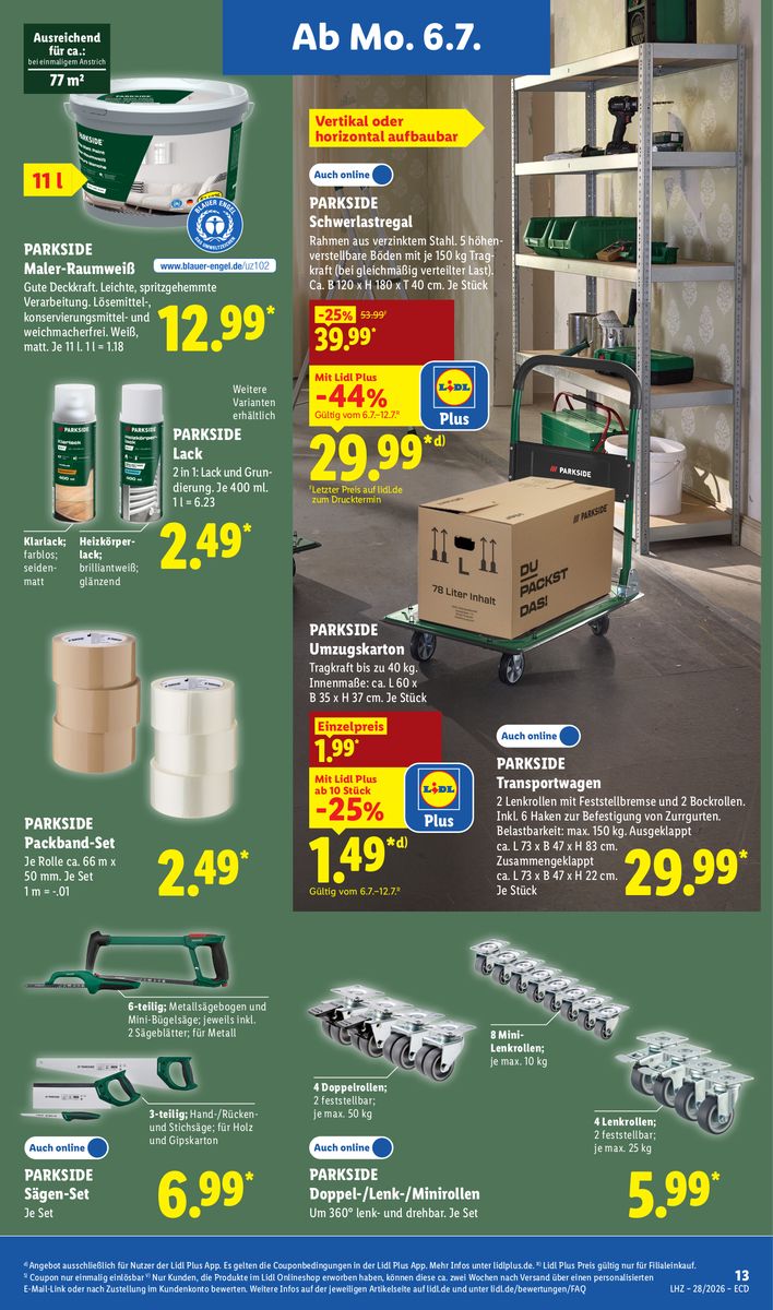 Lidl catalog page 9 — 2026-07-06 to 2026-07-11