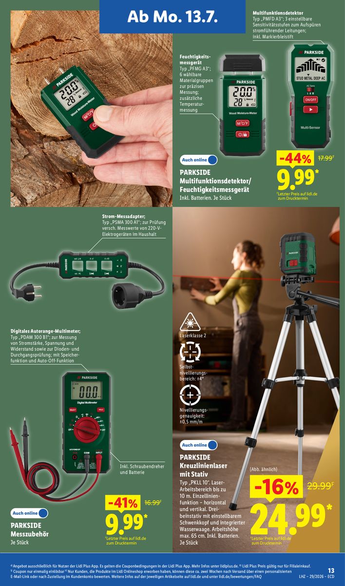 Lidl catalog page 7 — 2026-07-13 to 2026-07-18