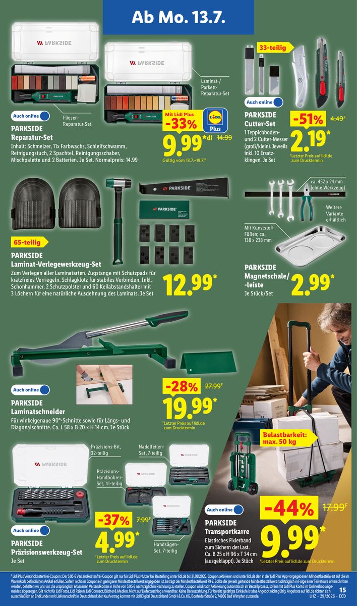 Lidl catalog page 9 — 2026-07-13 to 2026-07-18