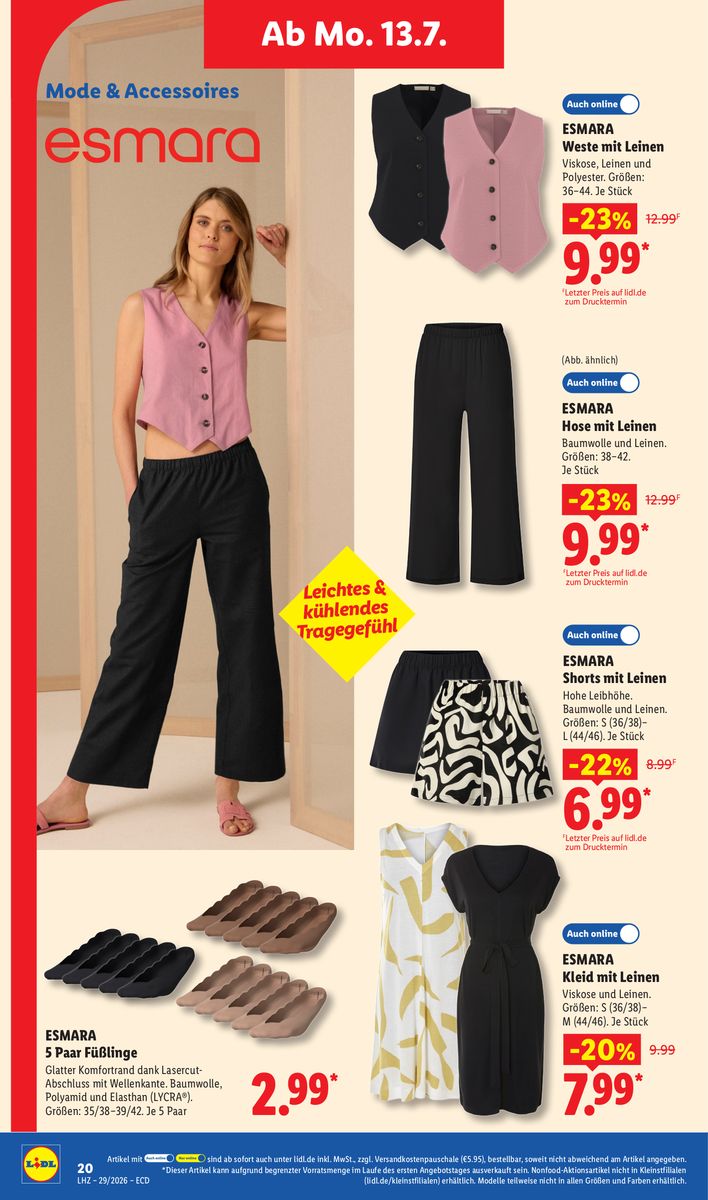 Lidl catalog page 18 — 2026-07-13 to 2026-07-18
