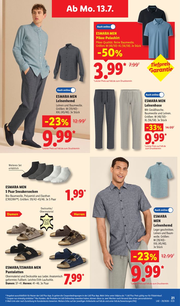 Lidl catalog page 19 — 2026-07-13 to 2026-07-18