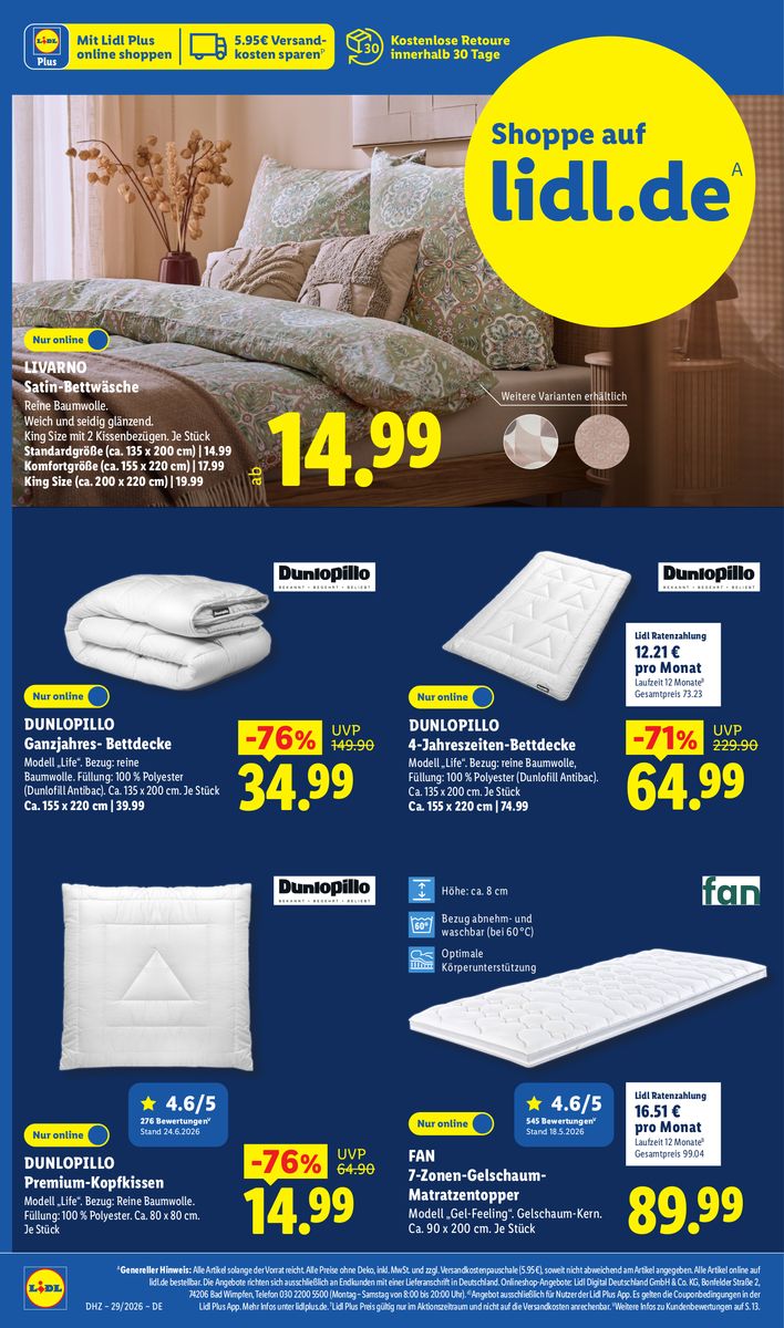 Lidl catalog page 22 — 2026-07-13 to 2026-07-18