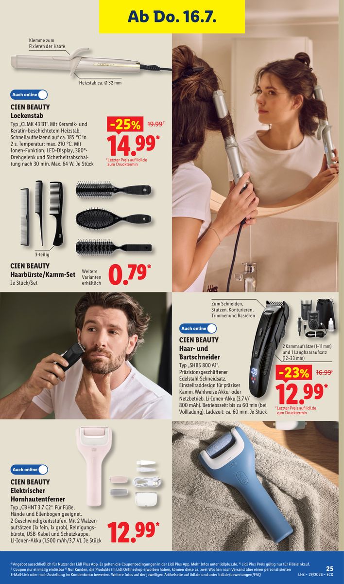 Lidl catalog page 25 — 2026-07-13 to 2026-07-18