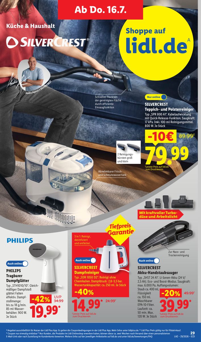 Lidl catalog page 29 — 2026-07-13 to 2026-07-18