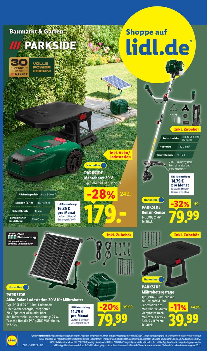 Lidl catalog page 2 — 2026-07-20 to 2026-07-25