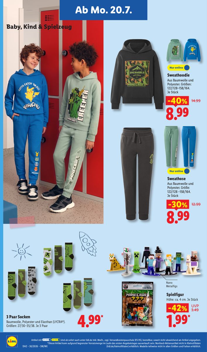 Lidl catalog page 8 — 2026-07-20 to 2026-07-25