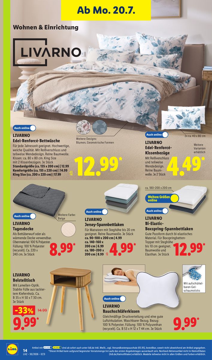 Lidl catalog page 12 — 2026-07-20 to 2026-07-25