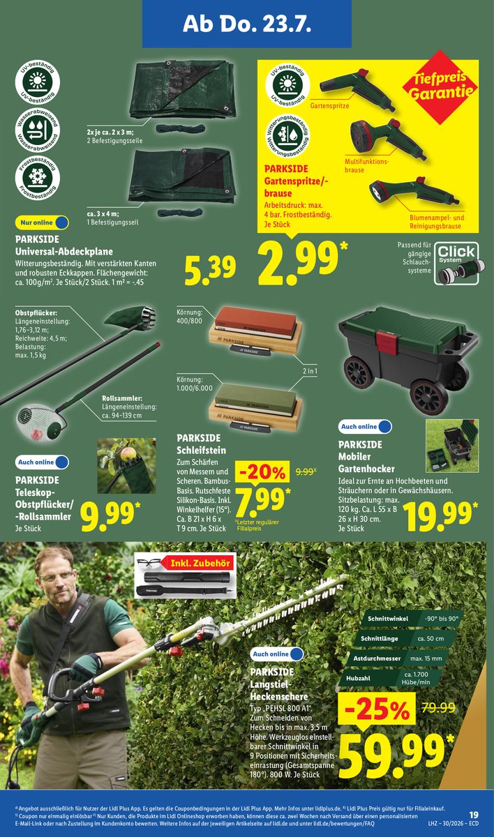 Lidl catalog page 17 — 2026-07-20 to 2026-07-25