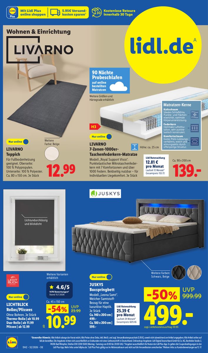 Lidl catalog page 2 — 2026-08-03 to 2026-08-08