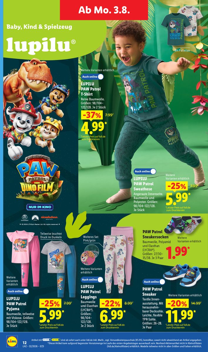 Lidl catalog page 6 — 2026-08-03 to 2026-08-08