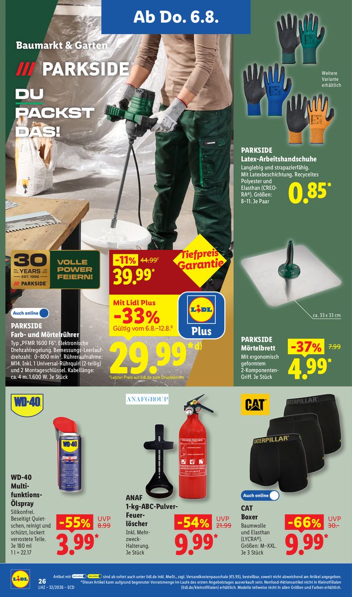 Lidl catalog page 20 — 2026-08-03 to 2026-08-08