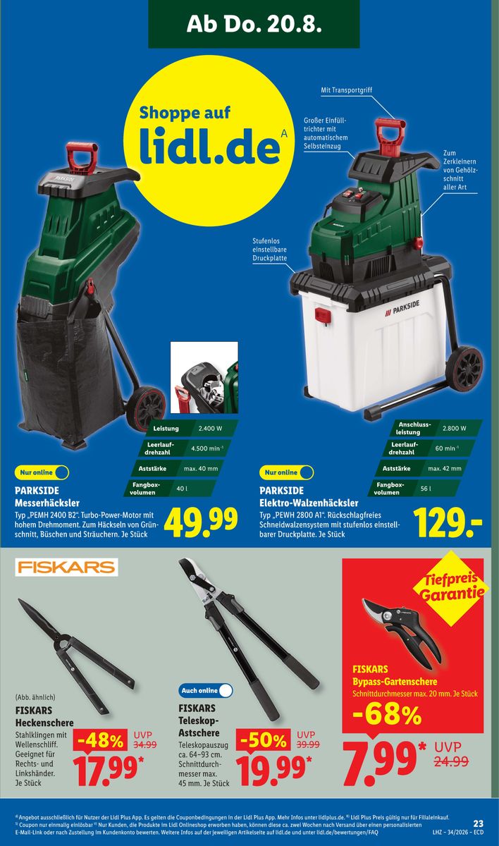 Lidl catalog page 21 — 2026-08-17 to 2026-08-22