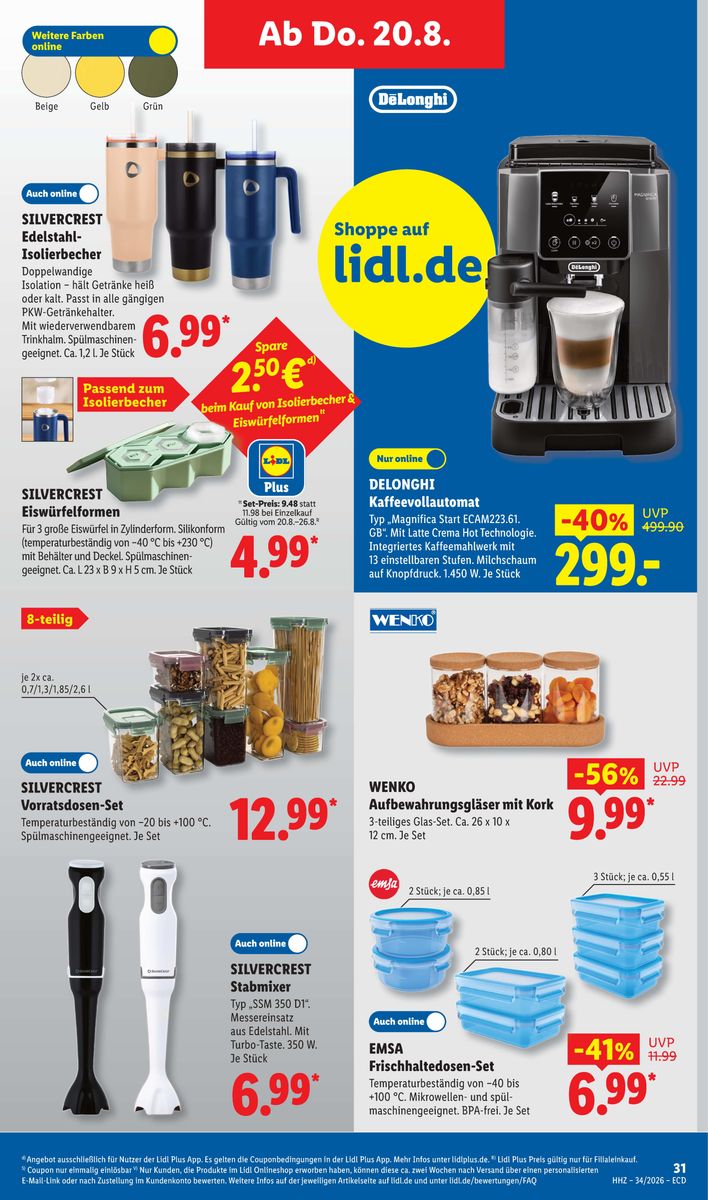 Lidl catalog page 29 — 2026-08-17 to 2026-08-22