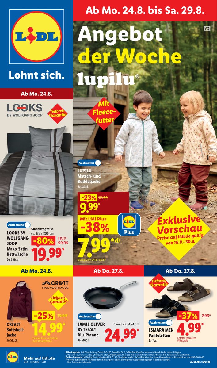 Lidl catalog 2026-08-24 to 2026-08-29