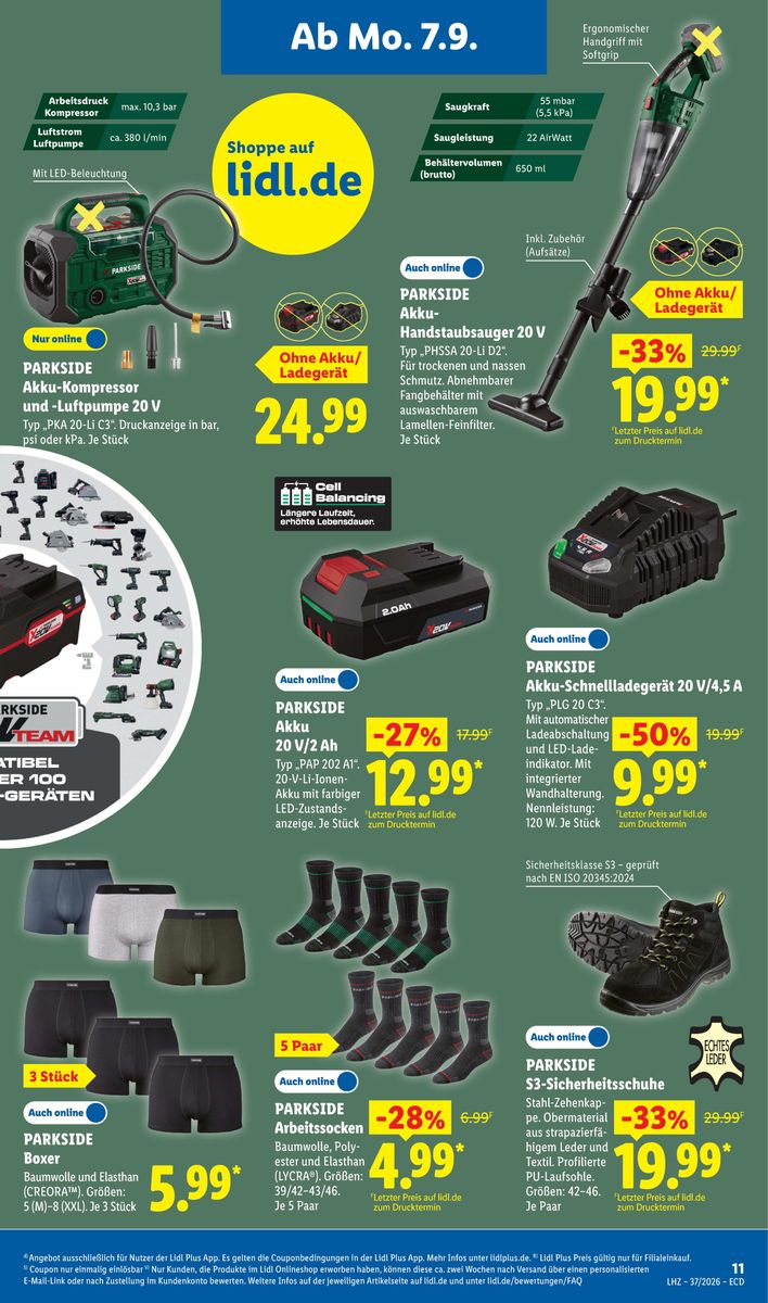 Lidl catalog page 7 — 2026-09-07 to 2026-09-12