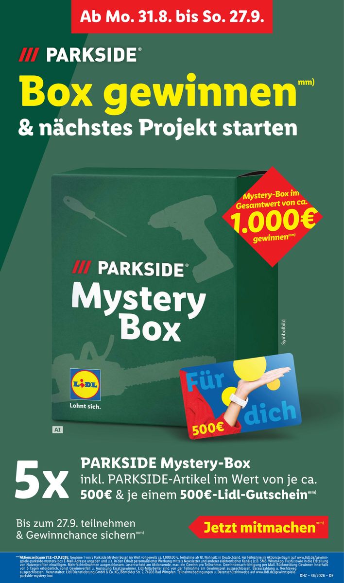 Lidl catalog page 15 — 2026-09-07 to 2026-09-12