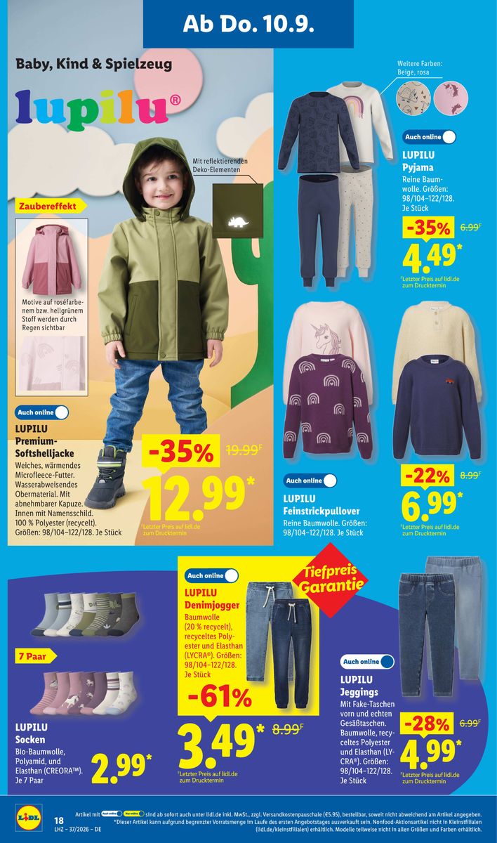 Lidl catalog page 18 — 2026-09-07 to 2026-09-12