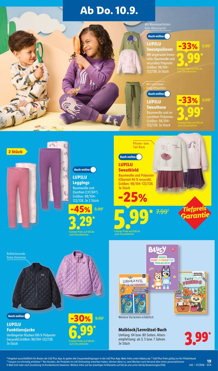 Lidl catalog page 19 — 2026-09-07 to 2026-09-12