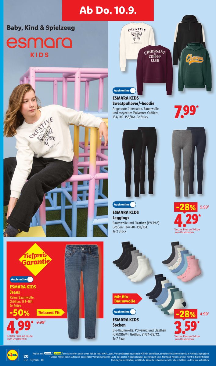 Lidl catalog page 20 — 2026-09-07 to 2026-09-12