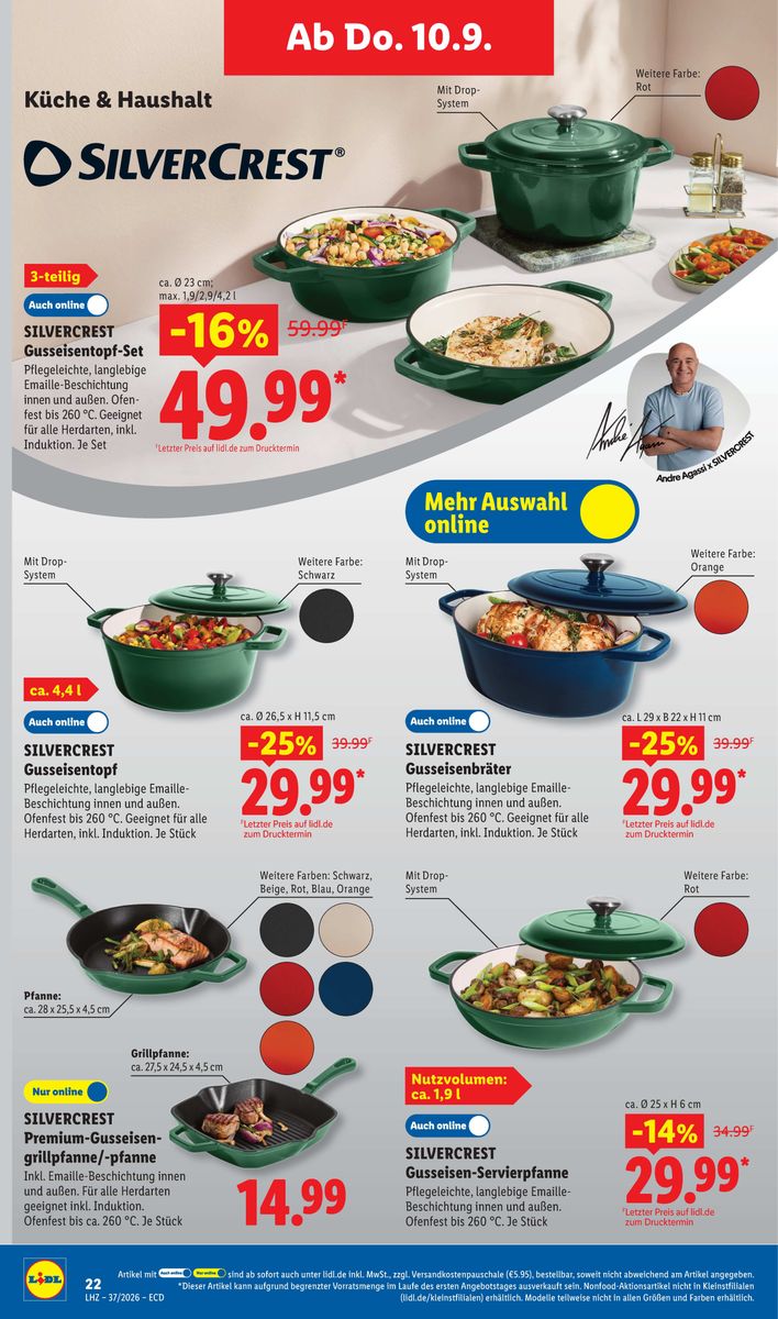 Lidl catalog page 22 — 2026-09-07 to 2026-09-12