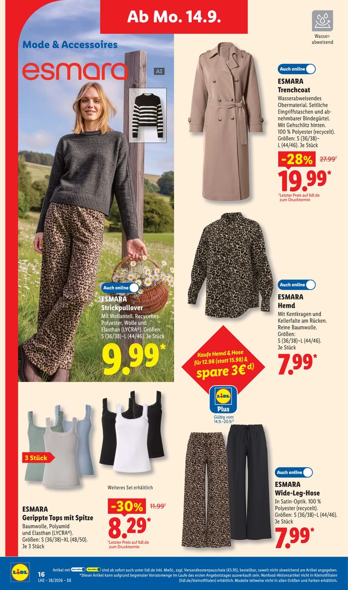 Lidl catalog page 8 — 2026-09-14 to 2026-09-19