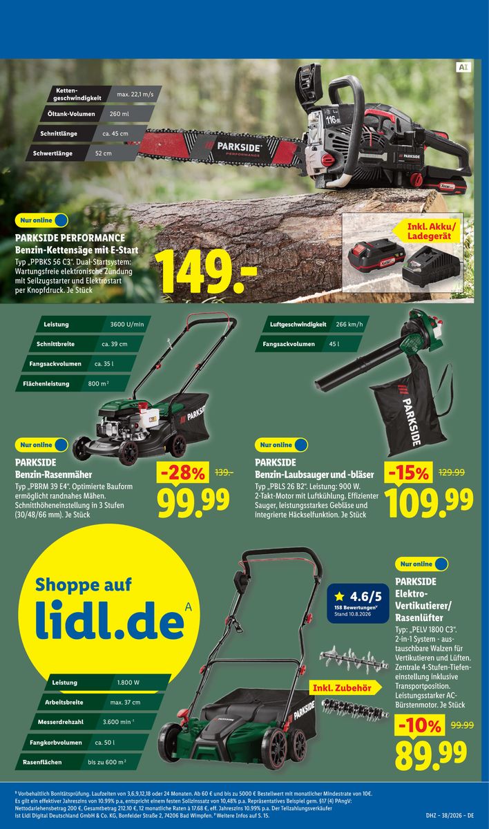 Lidl catalog page 19 — 2026-09-14 to 2026-09-19